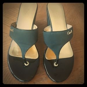 COACH sandal/wedges